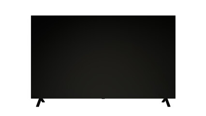 a black screen with a black background