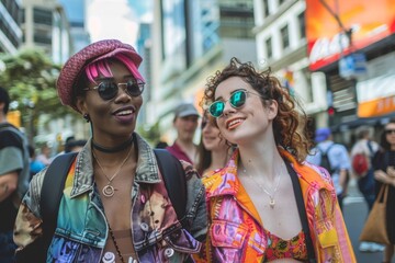 Amidst the sea of smiling faces, the Pride celebration pulsated with the heartbeat of the community, each step forward on the crowded street a resounding declaration of pride and solidarity
