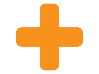 Plus icon design illustration