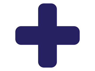 Obraz premium Plus icon design illustration