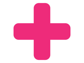 Obraz premium Plus icon design illustration