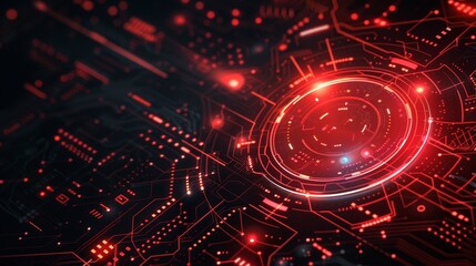 Obraz premium abstract dark and red lighting background