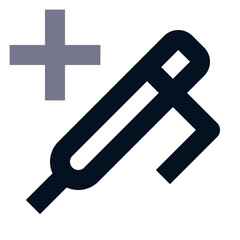 illustration of a red icon