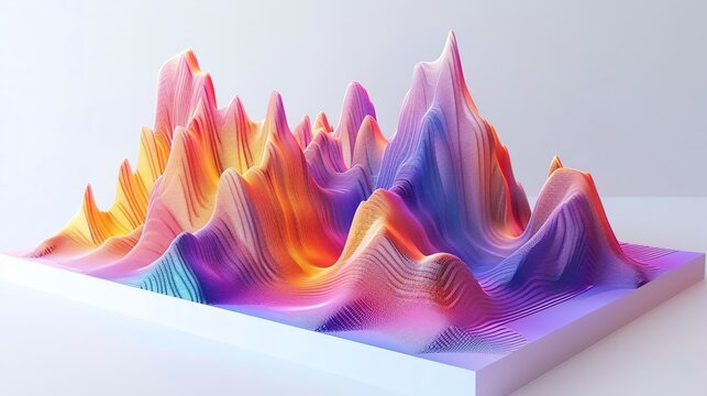 LogLog Plot 3D graph with logarithmic scales on both axes