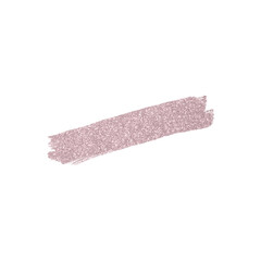 Soft Opacity Rose Gold Glitter Lipstick Smear Transparent Background PNG Image Brush