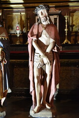 Statue du Christ de la collégiale Saint-Salvi d'Albi. France	