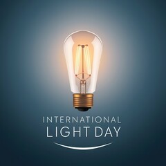 International day of light, light day, happy International day of light, poster, post, banner. story, International day of light poster, social media post. 16th May, national lighthouse day, 