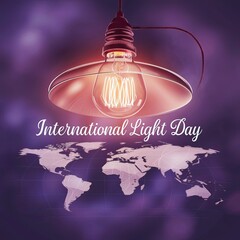 International day of light, social media post. International day of light poster, vector, 16th May, International light day, story, happy, light day, happy International day of light, poster, post, ba