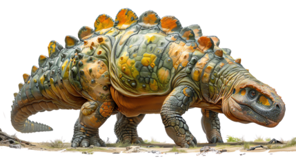 dinosaur isolated on white transparent background