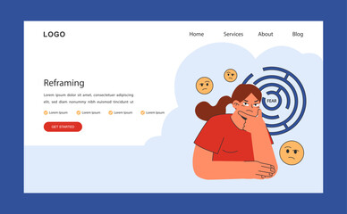 Overcoming fears web or landing. Characters confronting fears