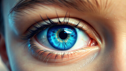 Fototapeta premium close up of eye