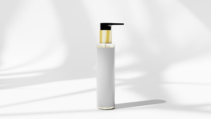 a white and gold lighter with a black top