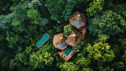 Sustainable Tourism: Invite travelers to explore destinations committed to clean energy and sustainable tourism practices, from eco-lodges to carbon-neutral adventure tours --ar 16:9 