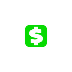 Dollar sign, Dollar Symbol icon vector