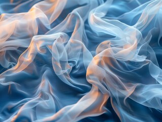 Obraz premium Close up of transparent plastic clothing, upcycling trend，Trendy Upgrade: Captivating Transparent Plastic Fashion in 4K HD Wallpaper