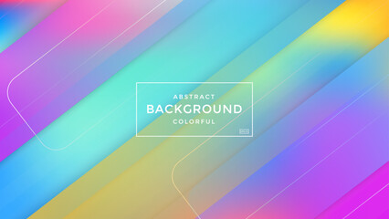 Abstract colorful modern background