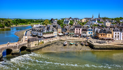 Auray town in Morbihan, Brittany, France