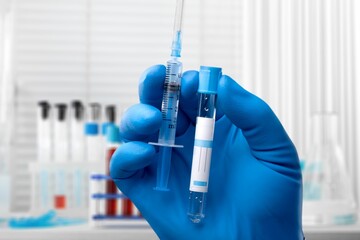 Rabies vaccine vial for treatment of infection
