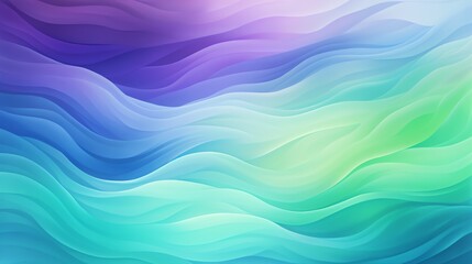 An abstract painting of gentle waves in varying shades of blue and green, with a soft gradient from light to dark.