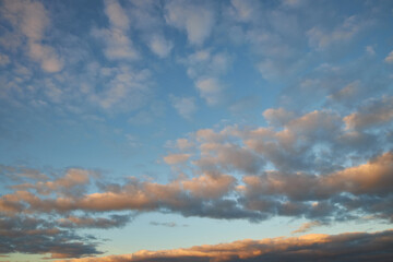 The background of beautiful sky