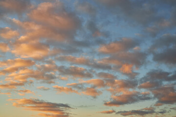 Obraz premium The background of beautiful sky