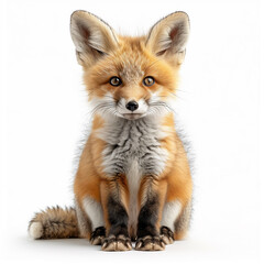 red fox cub