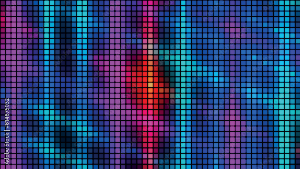 Poster abstract background from multi-colored squares. abstract gradient background. pixel background for w