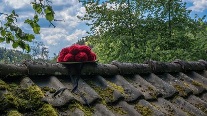 Schwarzwald Symbol Heimat Südschwarzwald Gutach Tradition Hintergrund Konzept - Schwarzwälder...