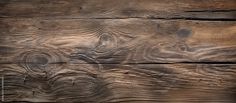 Poster an ancient rustic wooden surface displaying a natural pattern perfect for use as a copy space image