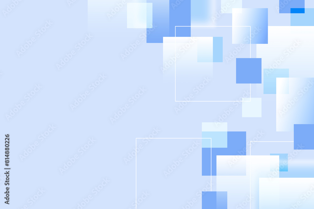 Poster abstract geometric background gradient soft light blue bokeh for graphic business background hitech 