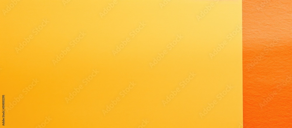 Poster an attractive design featuring orange and yellow hues on paper with plenty of empty space for adding