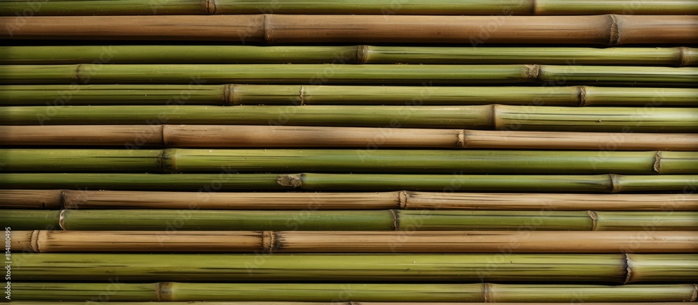 Aufkleber a background with bamboo texture allowing room for design depicting the concept of a background. cop