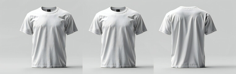 White T-Shirt Mockup Template