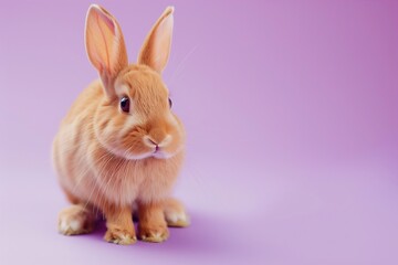 Obraz premium one red rabbit