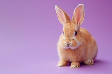 Obraz premium one red rabbit