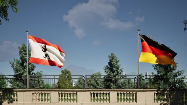 Berlino MUWO Deutschland Bandiera 90x150cm