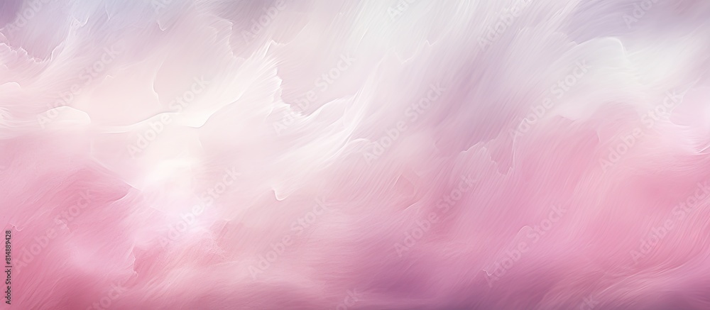 Poster a textured background in white and pink hues providing ample space for text and creating a visually 