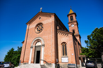 Chiesa parrocchiale san Sebastiano di Serralunga d'Alba del 1888