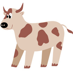 cartoon cow illustration