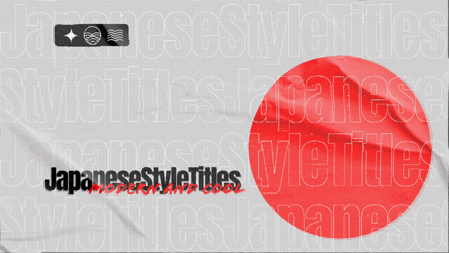 Japanese Promo Slides