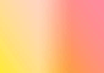 Yellow-pink horizontal background. Background for design, print and graphic resources.  Blank space for inserting text.
