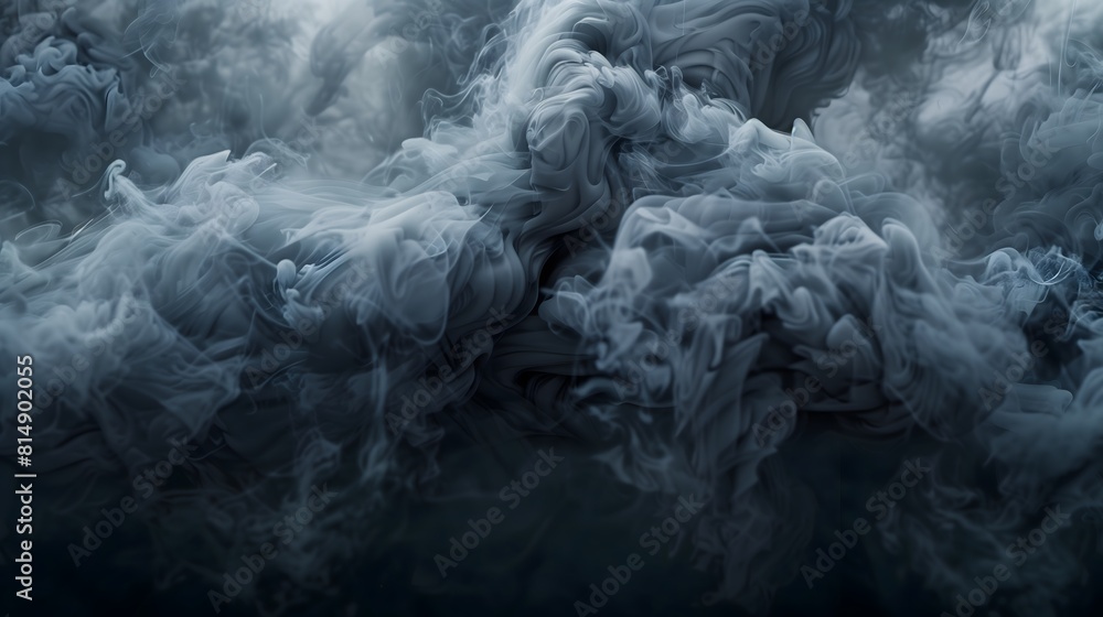 Poster deep learning applications in slate smoke landscapes: neural networks in a dark gray ambiance.