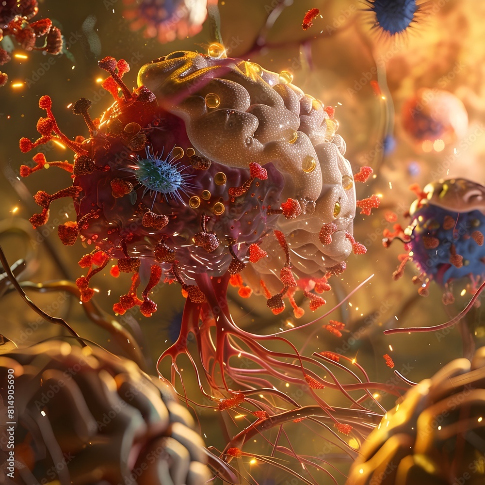 Poster depiction of insulin as guardian of cognitive function against age related decline