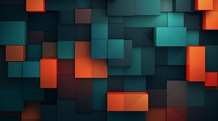 Abstract digital wallpapers flat design top view techinspired patterns theme animation Complementary Color Scheme