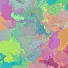 Colorful curvy lines, color waves, curve background design.