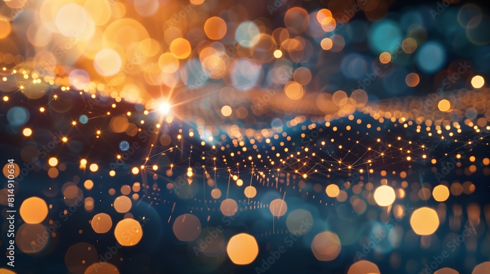 Poster how can blockchain technology enhance bokeh effect in photography