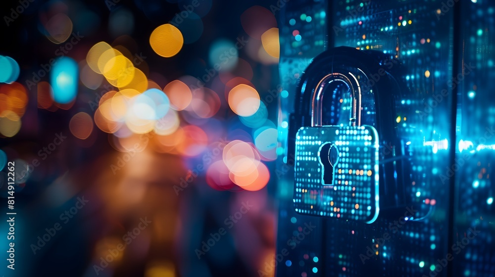 Poster internet security measures for protecting bokeh photography websites