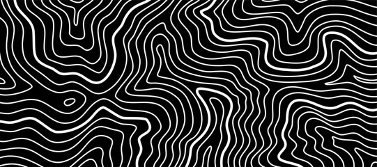 Wavy Contour background. Topographic contour background. contour lines background. Topographic map background. Abstract wavy background.