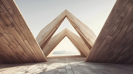 Symmetric VV Structure Basking in Art and Geometry: A Reinterpretation of Structural Design