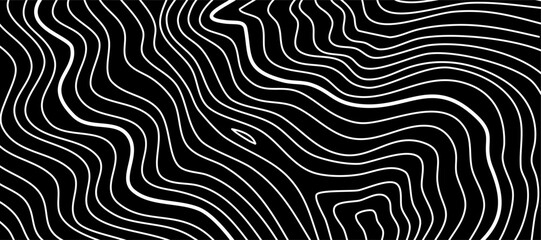 Wavy Contour background. Topographic contour background. contour lines background. Topographic map background. Abstract wavy background.